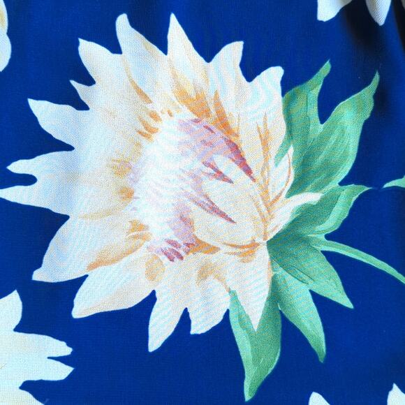 Show Me Your MuMu Birdie Ruffle Off The Shoulder Sunflower Chiffon Mini Dress - Picture 4 of 5